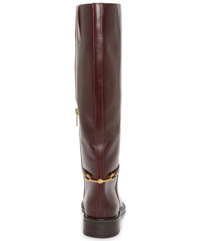 Vince Camuto Adria Extra Wide Calf Knee High Boot In Brown