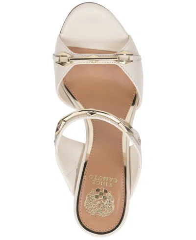 Vince Camuto Women's Ambra High-heel Dress Sandals In White