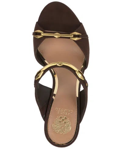 Vince Camuto Ambra Sandal In Brown