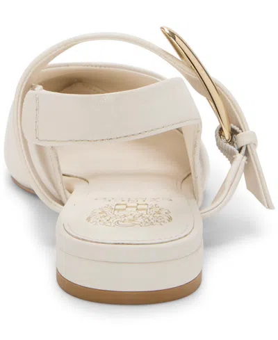 Vince Camuto Amoret Buckle Slingback Mule In White