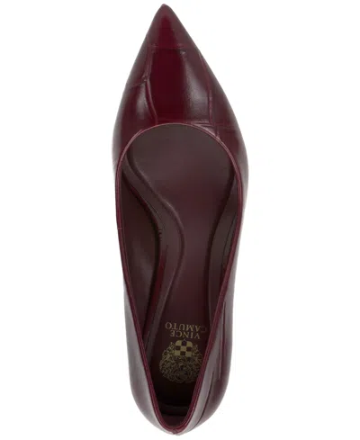 Vince Camuto Kehlia Pointed Toe Pump In Burgundy
