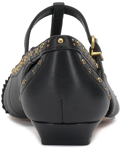 Vince Camuto Valkie Pointed Toe Flat In Black