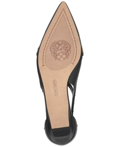 Vince Camuto Valkie Pointed Toe Flat In Black