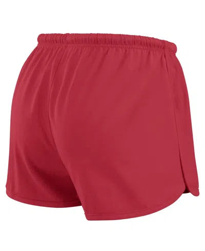 Wear By Erin Andrews Women's 2-piece Cardinal Arizona Cardinals Heavy Rugby Jersey Long Sleeve T-shirt And Shorts Lounge In Red