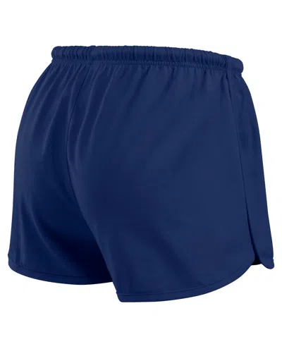 Wear By Erin Andrews Women's 2-piece College Navy Seattle Seahawks Heavy Rugby Jersey Long Sleeve T-shirt And Shorts Loun In Blue