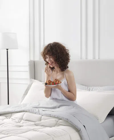 Nestl Luxury Soft Reversible 7-pc. Comforter Set, California King In White