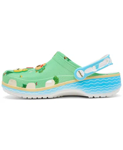 Crocs Big Kids Animal Crossing Classic Clog Sandals From Finish Line In Multi