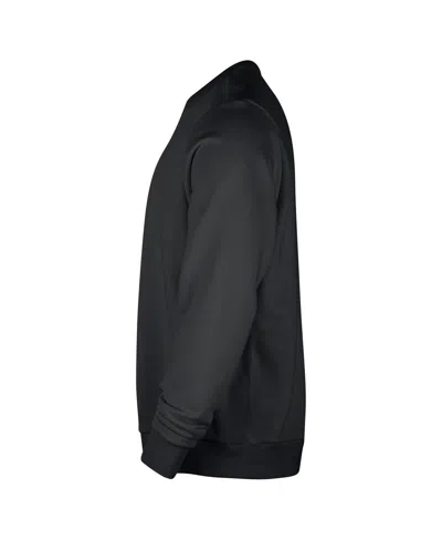 Nike Men's Black Boston Celtics Authentic Standard Issue Travel Performance Pullover Sweatshirt In Black