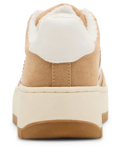 Steve Madden Big Girls J-field Platform Sneakers In Brown