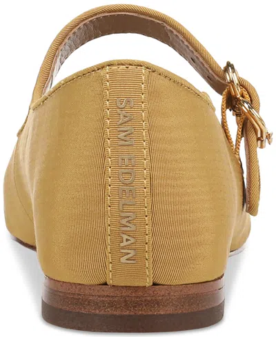 Sam Edelman Women's Michaela Buckled Mary Jane Flats In Nude