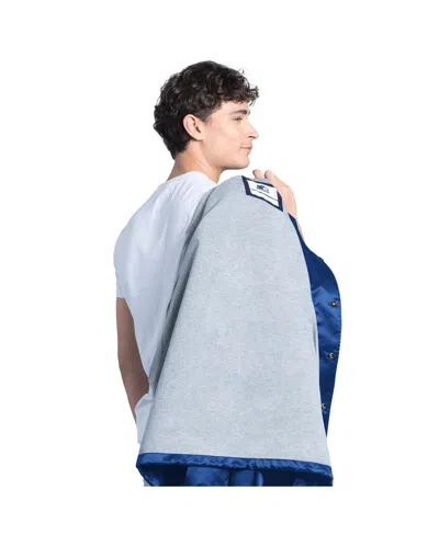 Starter Men's Royal Seattle Mariners Cooperstown Collection Point Man Full-snap Coaches Jacket In Blue