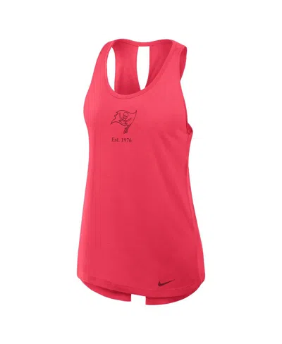Nike Tampa Bay Buccaneers Established  Women's Dri-fit Nfl Tank Top In Red