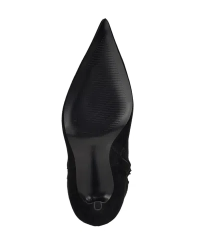 Nine West Women's Gerty Tall Pointy Toe Stiletto Boots In Black