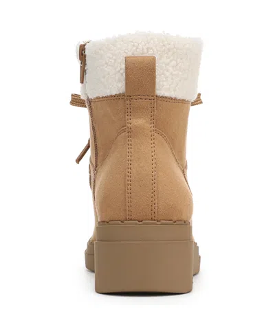 Lifestride Devon Wedge Winter Boot In Brown