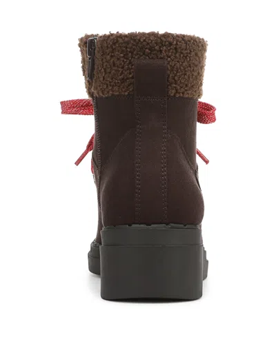 Lifestride Devon Wedge Winter Boot In Brown