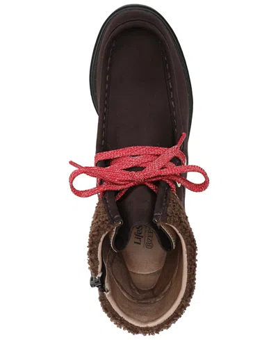 Lifestride Devon Wedge Winter Boot In Brown