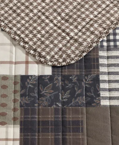 Eddie Bauer Antique Cotton Reversible 3-pc. Quilt Set, King In Multi