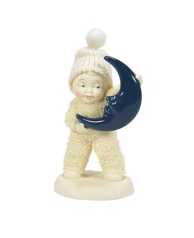 Department Five Snowbabies Rock-a-bye Moonbeam Figurine In Neutral