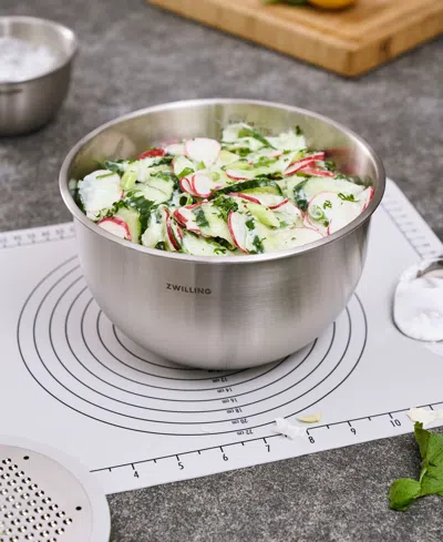 Zwilling Fresh And Save Large Stainless Steel Vacuum Bowl In Silver