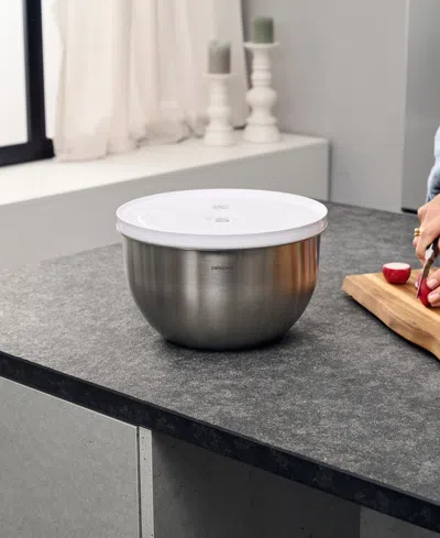 Zwilling Fresh And Save Large Stainless Steel Vacuum Bowl In Silver