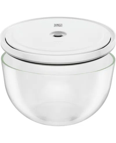 Zwilling Fresh And Save Large Glass Vacuum Bowl In Silver