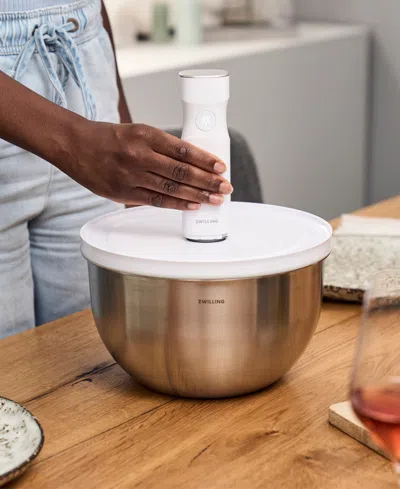 Zwilling Fresh And Save Stainless Steel Vacuum Bowl Starter Set In Silver