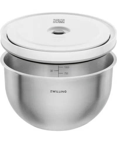 Zwilling Fresh And Save Stainless Steel Vacuum Bowl Starter Set In Silver