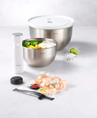 Zwilling Fresh And Save Stainless Steel Vacuum Bowl Starter Set In Silver