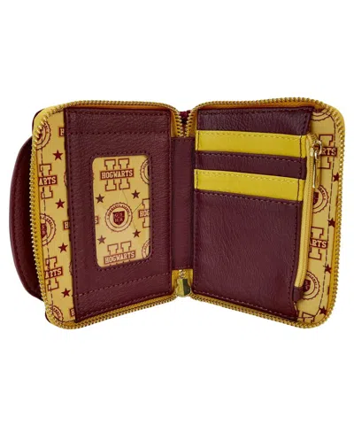 Loungefly Harry Potter Gryffindor Varsity Zip-around Wallet In Red
