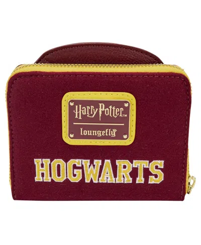 Loungefly Harry Potter Gryffindor Varsity Zip-around Wallet In Red