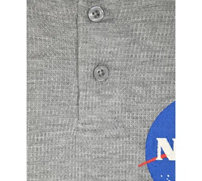 Max & Olivia Little And Big Boys 2-piece Thermal Nasa Top And Flannel Pants Set In Multi