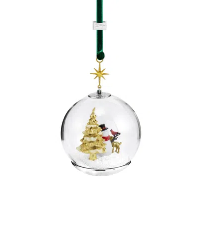 Michael Aram Snowman And Friends Snow Globe Ornament In Multi