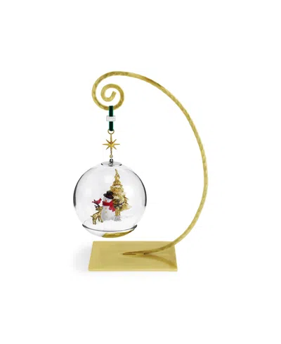 Michael Aram Snowman And Friends Snow Globe Ornament In Multi