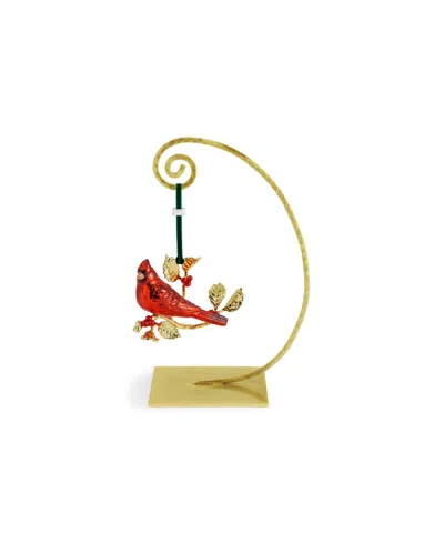 Michael Aram Cardinal Glass Ornament In Multi