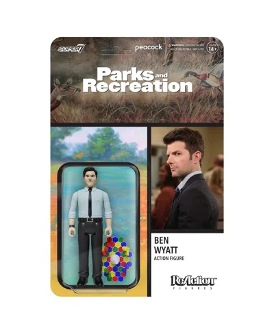 Super7 Ben Wyatt Parks And Recreation Reaction Figure In Multi