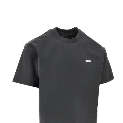 Obey Golden Goose Women Black Leather Bag In Gray