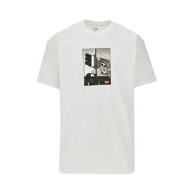 Obey Los Angeles Photo T-shirt In White