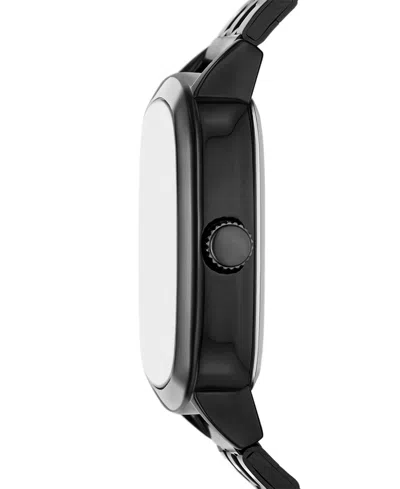 Folio Men's Quartz Three-hand Black Alloy Watch Set, 40mm In Black