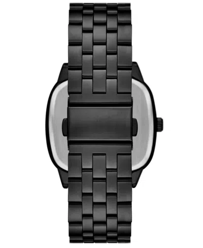 Folio Men's Quartz Three-hand Black Alloy Watch Set, 40mm In Black