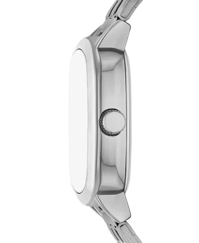 Folio Men's Quartz Three-hand Silver Alloy Watch Set, 41mm In Silver