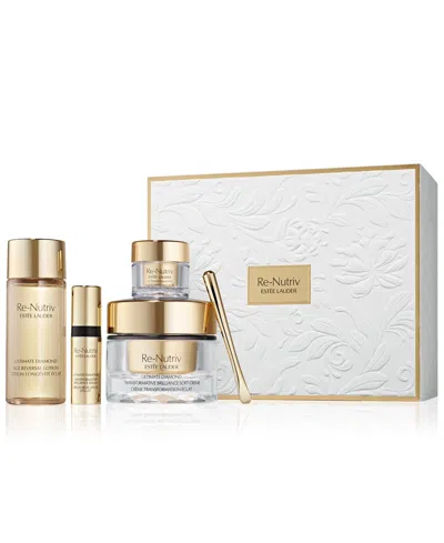 Estée Lauder 4-pc. Re-nutriv Reawaken Radiance Ritual Skin Care Set In Transparent