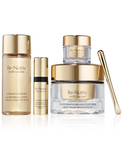 Estée Lauder 4-pc. Re-nutriv Reawaken Radiance Ritual Skin Care Set In Transparent