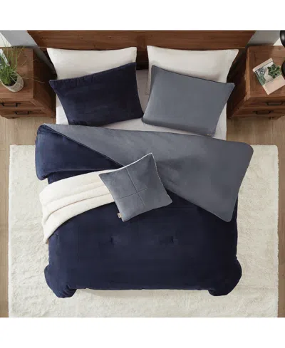 Ugg Brody Reversible 5-pc. Comforter Set, King In Blue
