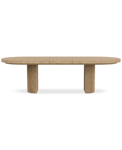 Macy's Frandlyn Dining Table In Brown