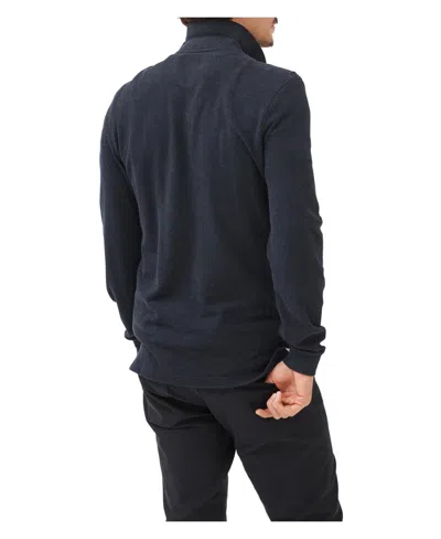 Rodd & Gunn Men's The Gunn Long Sleeve Slim Fit Polo Shirt In Blue