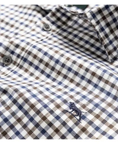 Rodd & Gunn Rodd Gunn Men's Gebbies Valley Long Sleeve Shirt In Brown