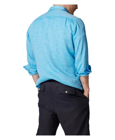 Rodd & Gunn Men's Linen Coromandel Sports Fit Shirt In Blue