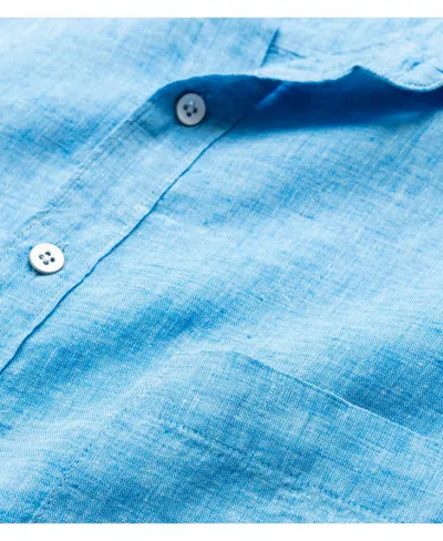 Rodd & Gunn Men's Linen Coromandel Sports Fit Shirt In Blue