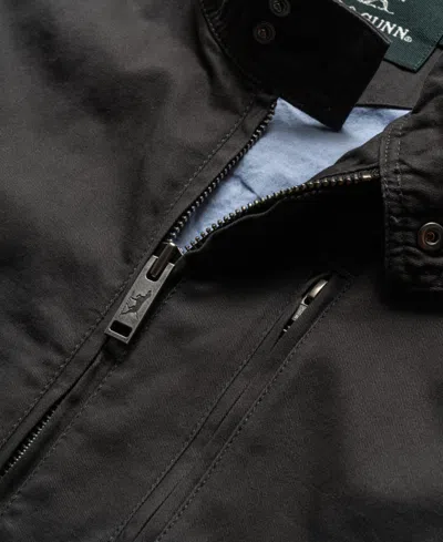 Rodd & Gunn Armitage Cotton Twill Harrington Jacket In Pewter