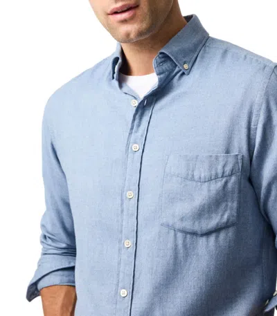 Rodd & Gunn Rodd Gunn Men's Barrhill Long Sleeve Slim Fit Shirt In Blue